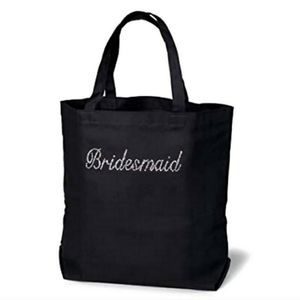 Victoria Lynn Canvas Bridal Tote Bridesmaid Bag